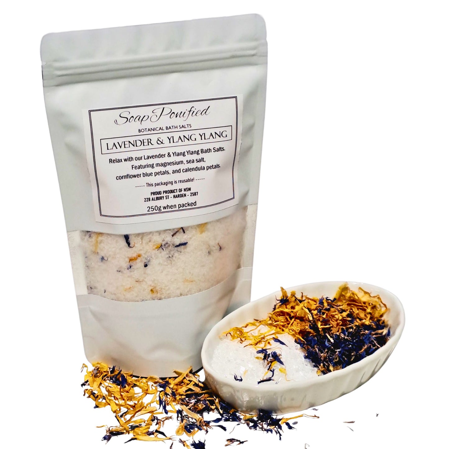 Lavender & Ylang Ylang Bath Salts