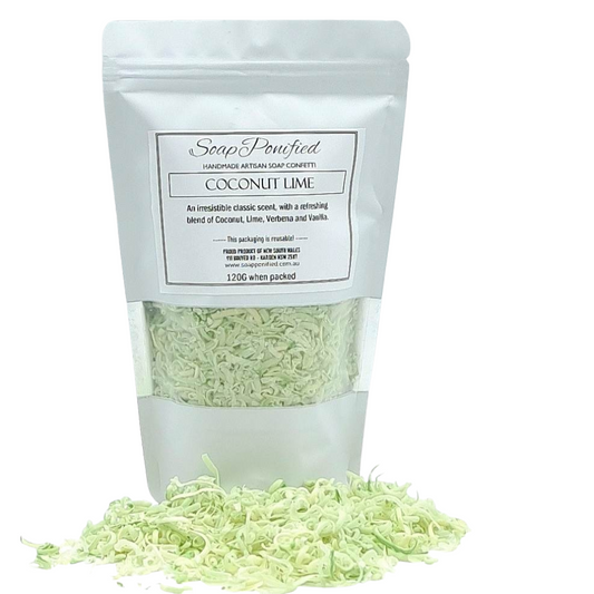 Coconut Lime Soap Confetti