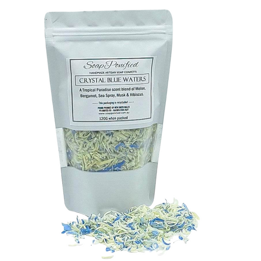 Crystal Blue Waters Soap Confetti