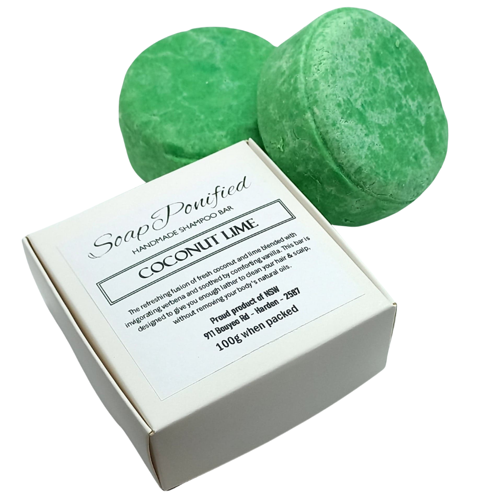 Coconut Lime - Shampoo & Body Wash Bar - SoapPonified