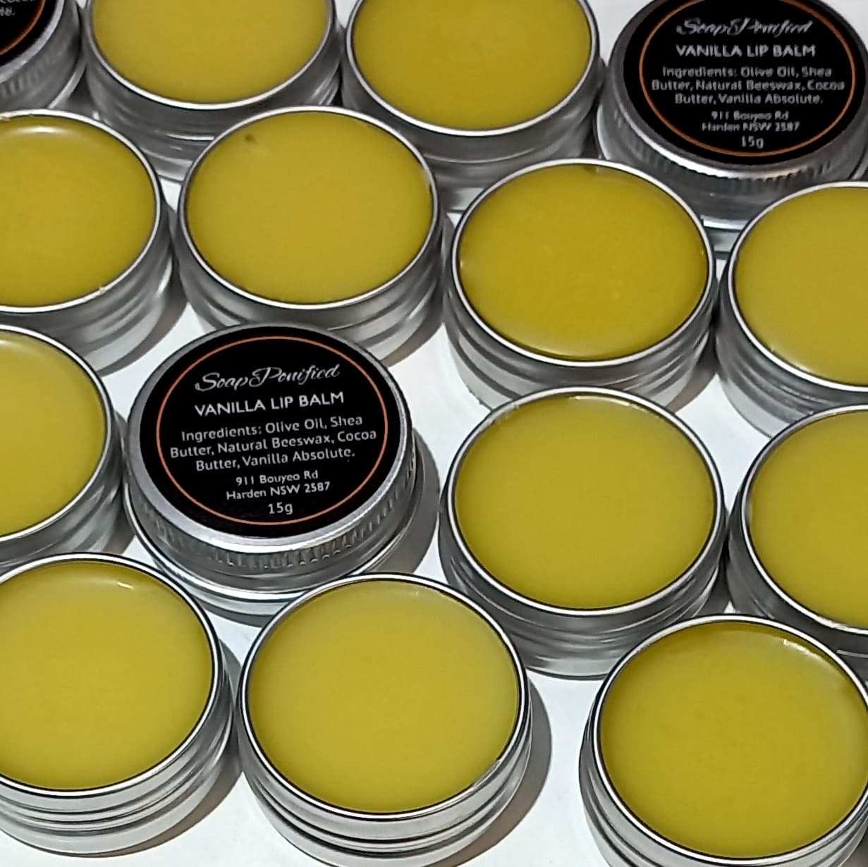 Natural Vanilla Lip Balm