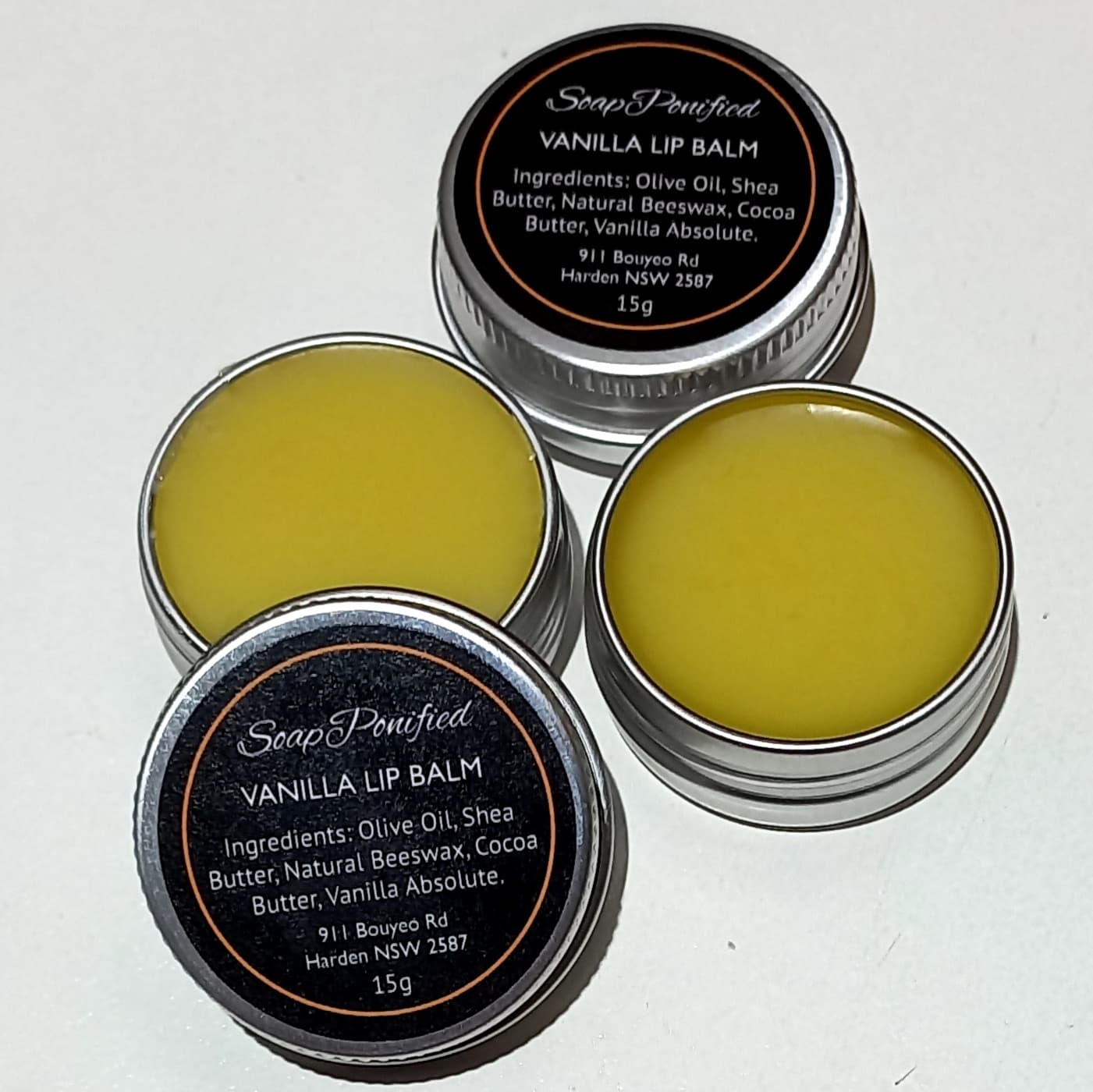 Natural Vanilla Lip Balm